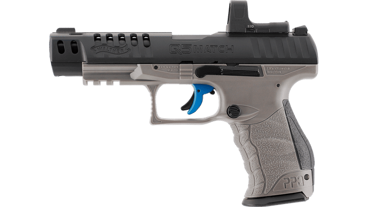 Walther Q5 Match Combo 5" Set CO2 Air Pistol .177